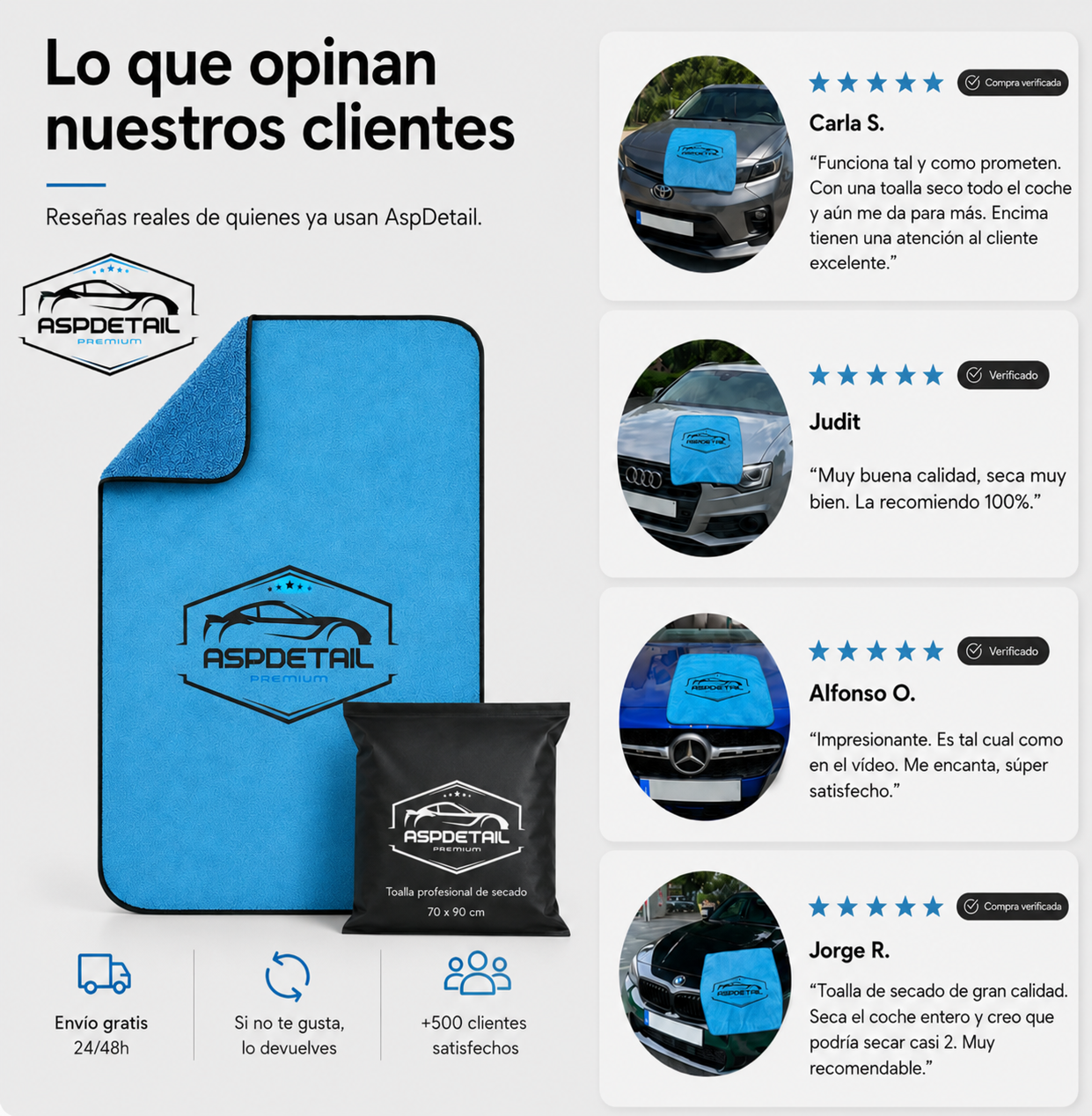 Toalla de Secado Microfibra XXL