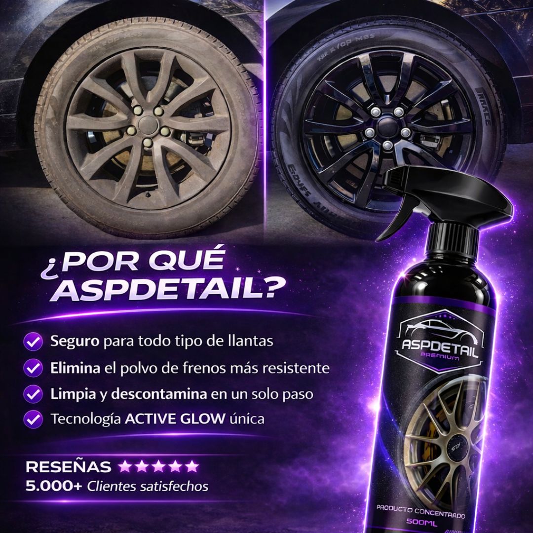 IRON CLEANER - DESCONTAMINANTE FÉRRICO PARA LLANTAS Y CARROCERÍA